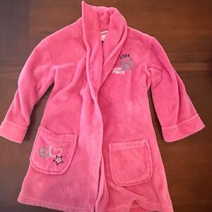 Kids Pink Fleece Pajamas